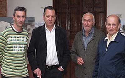 El Jurado. De izquierda a derecha: Antonio Durán, Jose Luís Anaya, Miguel Durán, Paco Marín