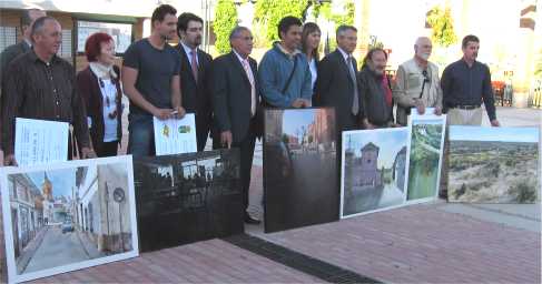 Los 6 Pintores premiados de Logroño, Madrid, Zaragoza y Segovia.