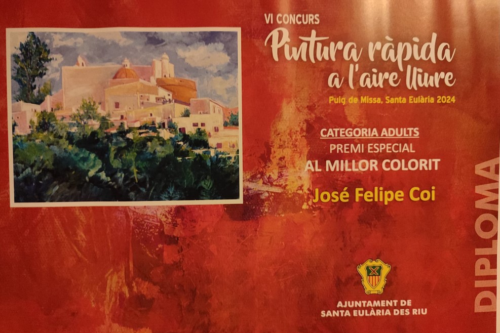 Premio al MEJOR COLORIDO José Felipe Coy