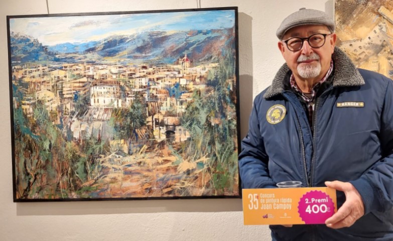 Pulsa para ampliar Entrega del 2º PREMIO a Antonio Mariscal Luque