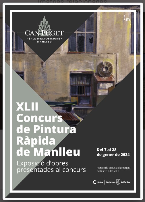 Pulsa para ampliar XLII Concurso de Pintura Rápida de Manlleu 2024