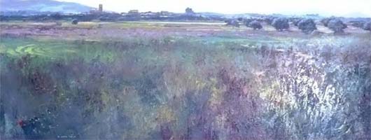 Fermín García Sevilla, 1º premio en el VIII Certamen Nacional de Pintura Rápida Villanueva de los Infantes
