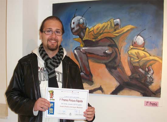 Juan Pedro Arroyo Molina premio de arte joven