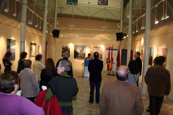 Sala de exposiciones del Centro Cultural de Vallecas