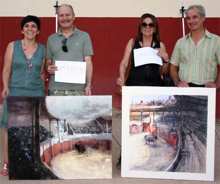 Julio Gómez Mena 1º premio y Piedad Santamaría Pascual 2º premio