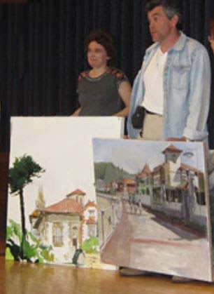 Monserrat Valera Mud y Raúl Gil Burés primeros premios en Ribadesella. 