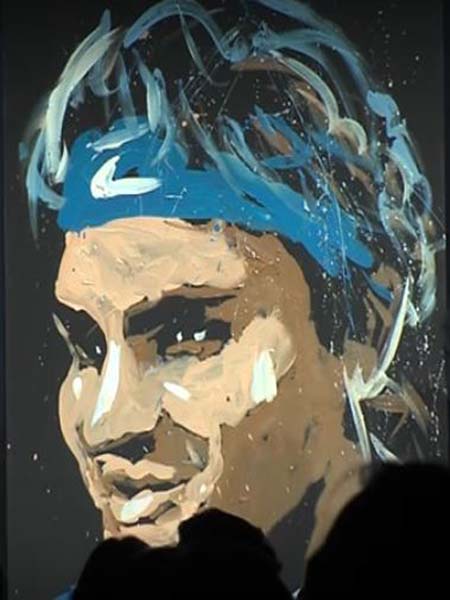 Federer, la obra de Blanchard finalizada