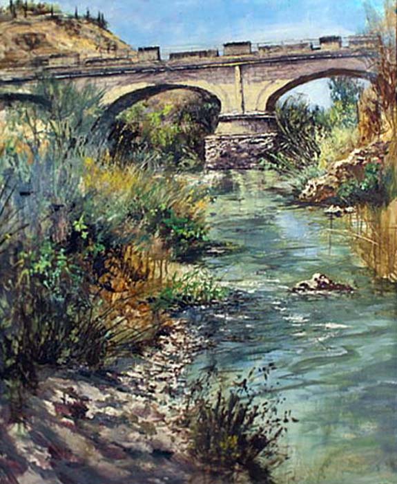 1º Premio =Puente y mirador de los Paseillos= de Pedro Iglesias Asuar