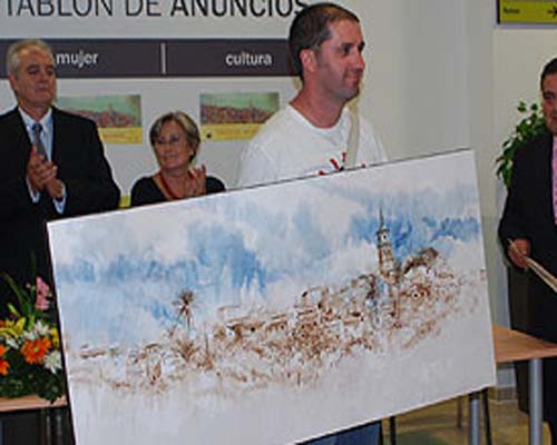 Entrega del 2º premio a Antonio García Sánchez