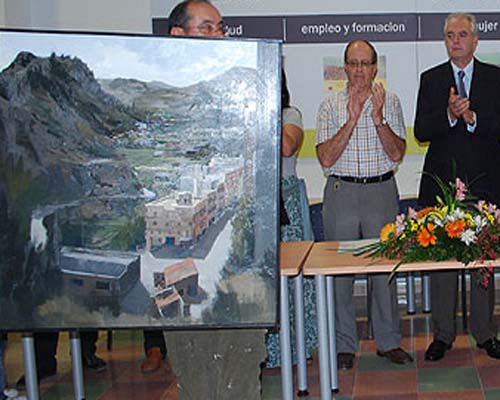 Entrega del 3º premio a Alfonso González Arauzo