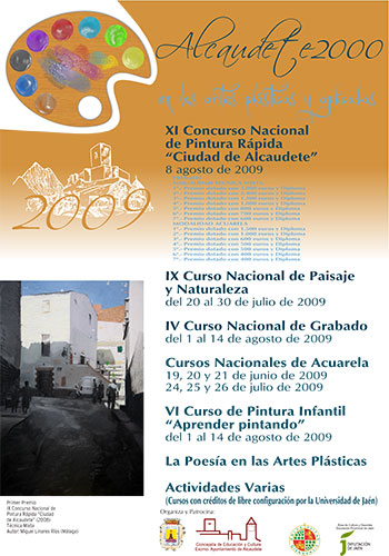 Cartel del Concurso de Pintura de Alcaudete