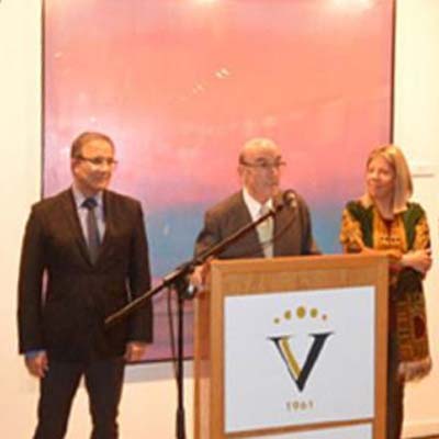 Inauguración de la exposición Certamen Cultural de Virgen de las Viñas