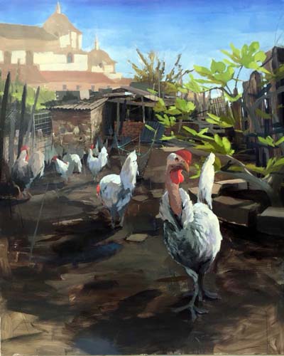 Pulsa para ampliar 3º premio del IV Certamen de pintura al aire libre de Villarrasa