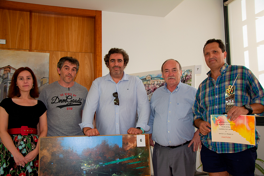 Pulsa para ampliar Los tres premiados con el Jurado