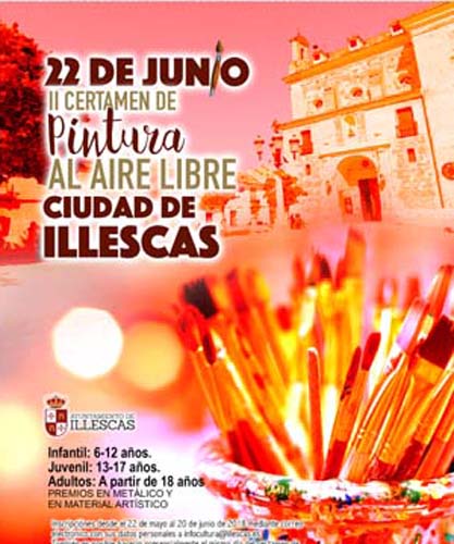 Pulsa para ampliar 22 de junio - II Certamen de Pintura al Aire Libre de Illescas (Toledo)
