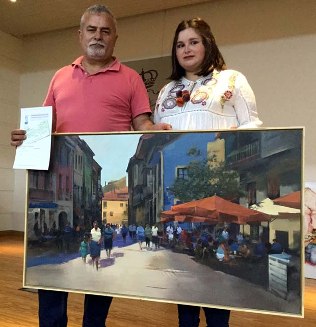 Pulsa para ampliar Entrega del primer premio a