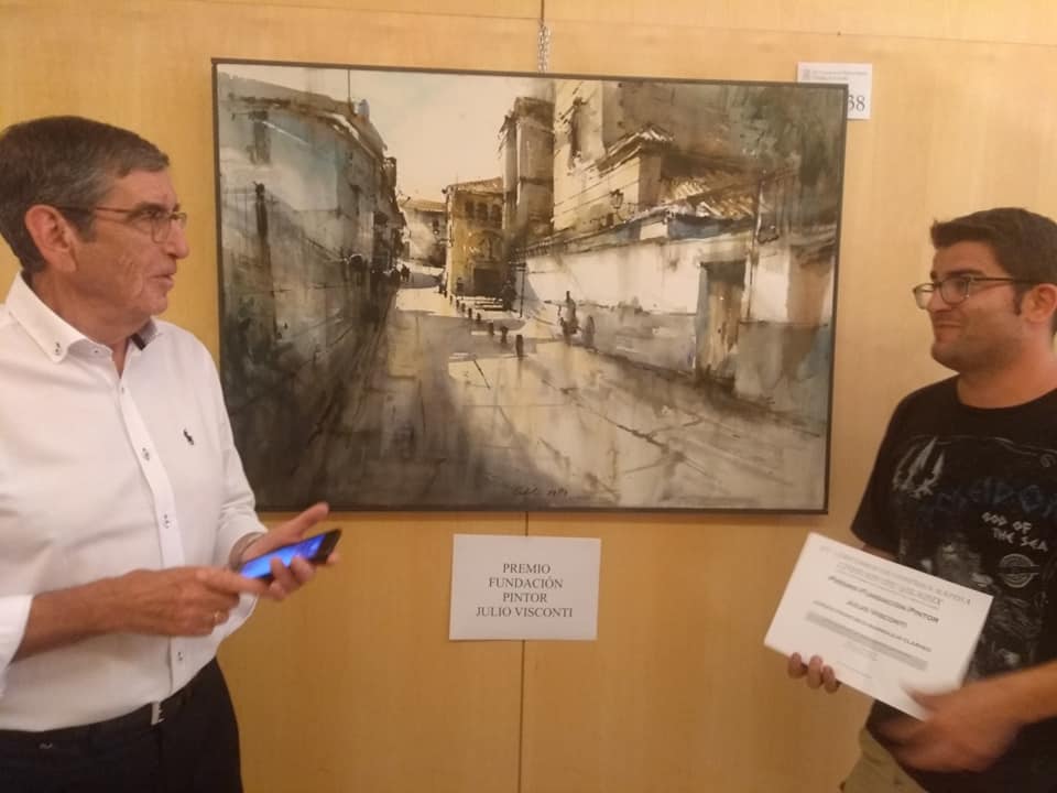 Pulsa para ampliar Premio Fundación Julio Visconti a la mejor acuarela Adrián Francisco Marmolejo Clarhed