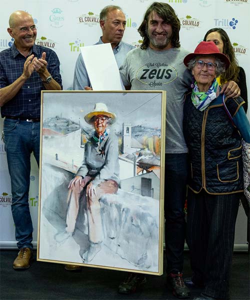 Pulsa para ampliar Entrega del tercer premio a Alberto Fernández Hurtado