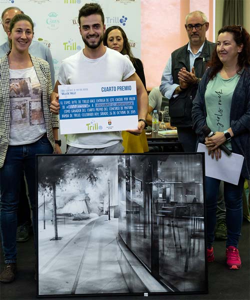 Pulsa para ampliar Entrega del cuarto premio a Richard García Rodríguez