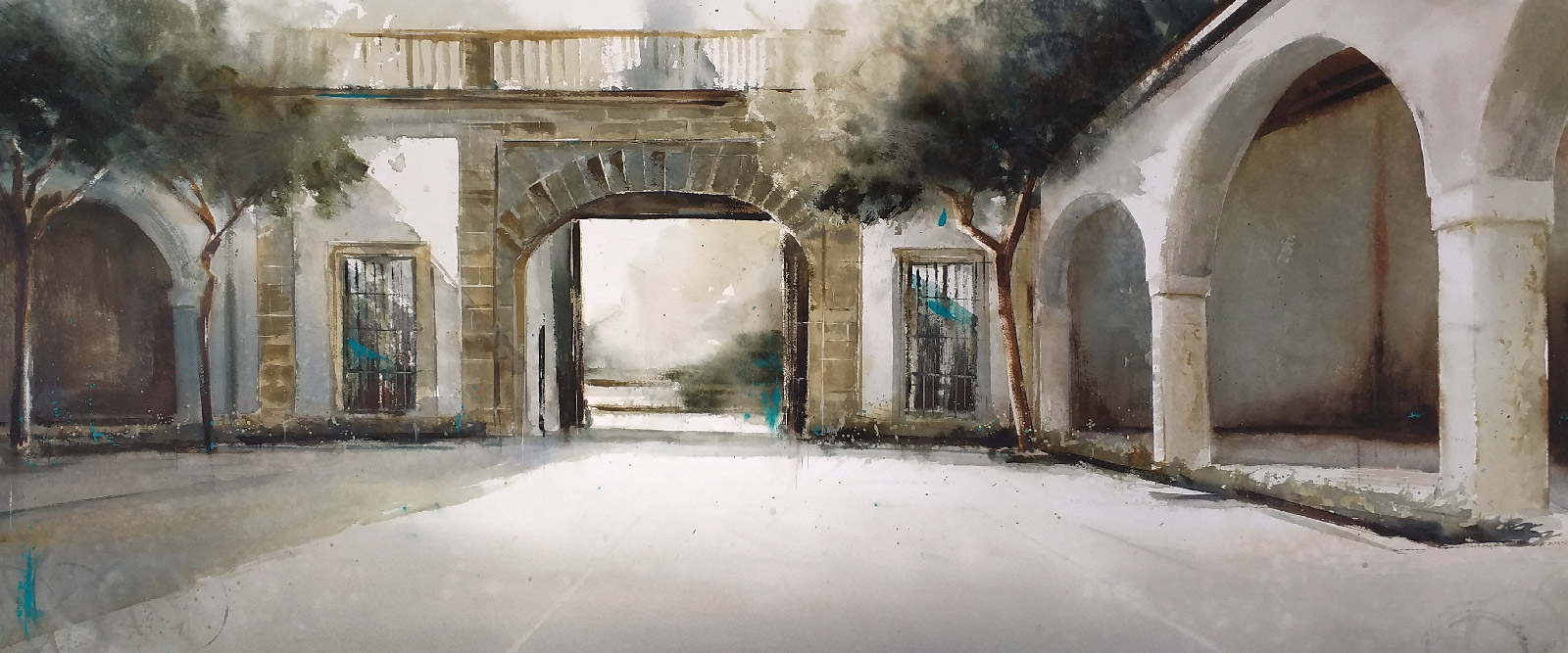 Pulsa para ampliar 1ER PREMIO – XIV CERTAMEN DE PINTURA BODEGAS FUNDADOR
