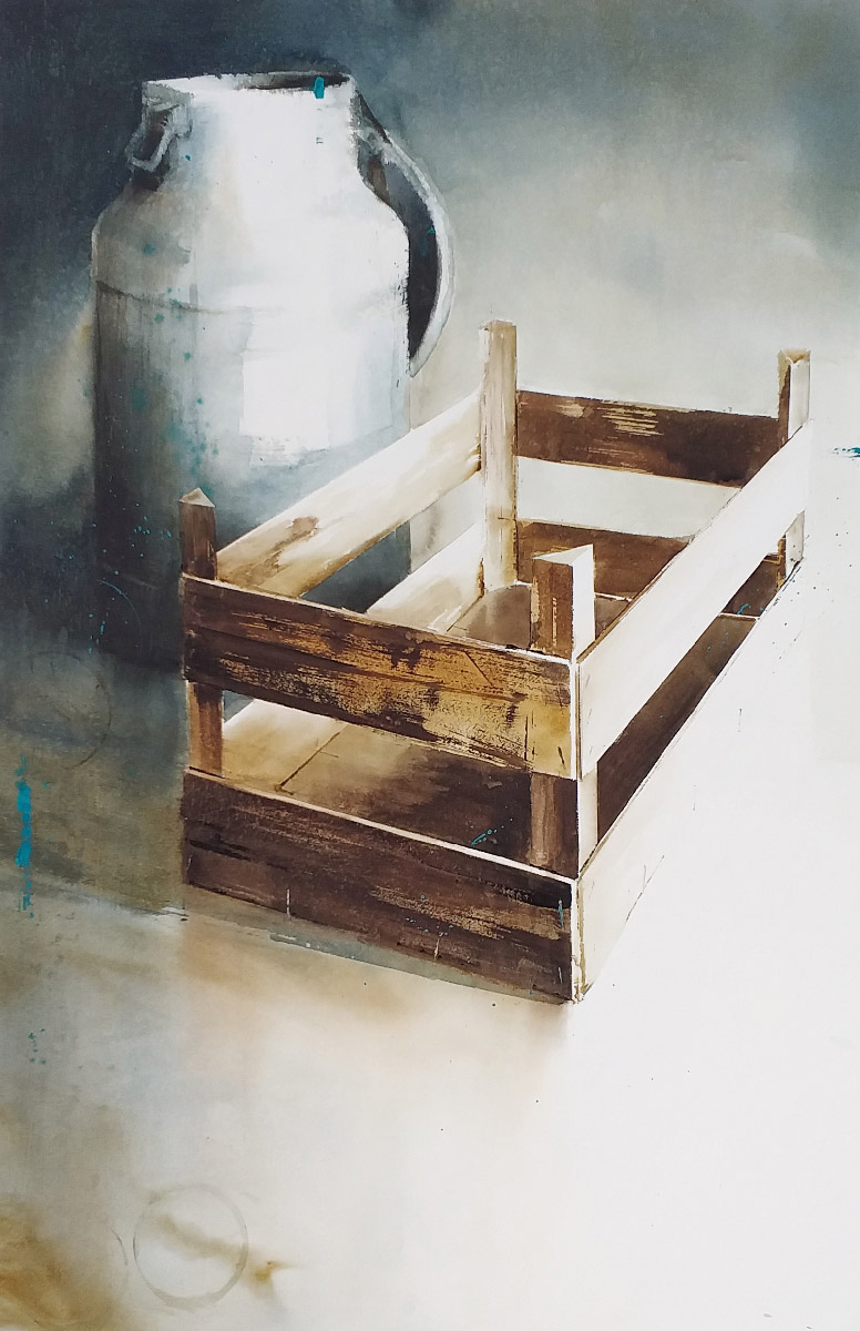 Pulsa para ampliar 2º PREMIO del VII CONCURSO DE PINTURA RÁPIDA DE BODEGÓN – BENAOCAZ