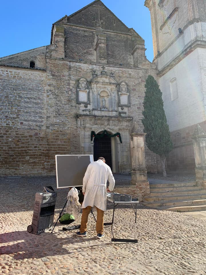 Ambiente en el IV Certamen Nacional de Artes Plásticas Ciudad de Bujalance Antonio Acisclo Palomino