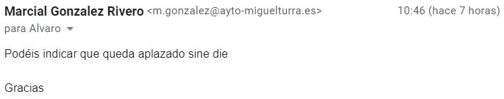 EMAIL de Marcial Gonzalez Rivero m.gonzalez@ayto-miguelturra.es 