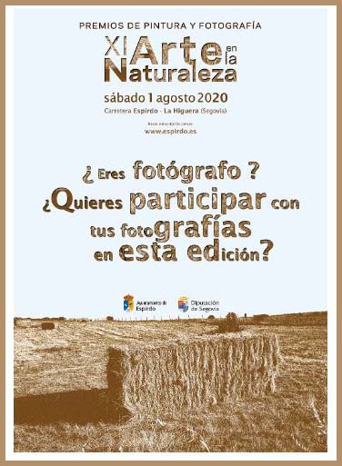 CARTEL de la XI edición de la Performance de Arte Efímero Arte en la Naturaleza al Aire Libre