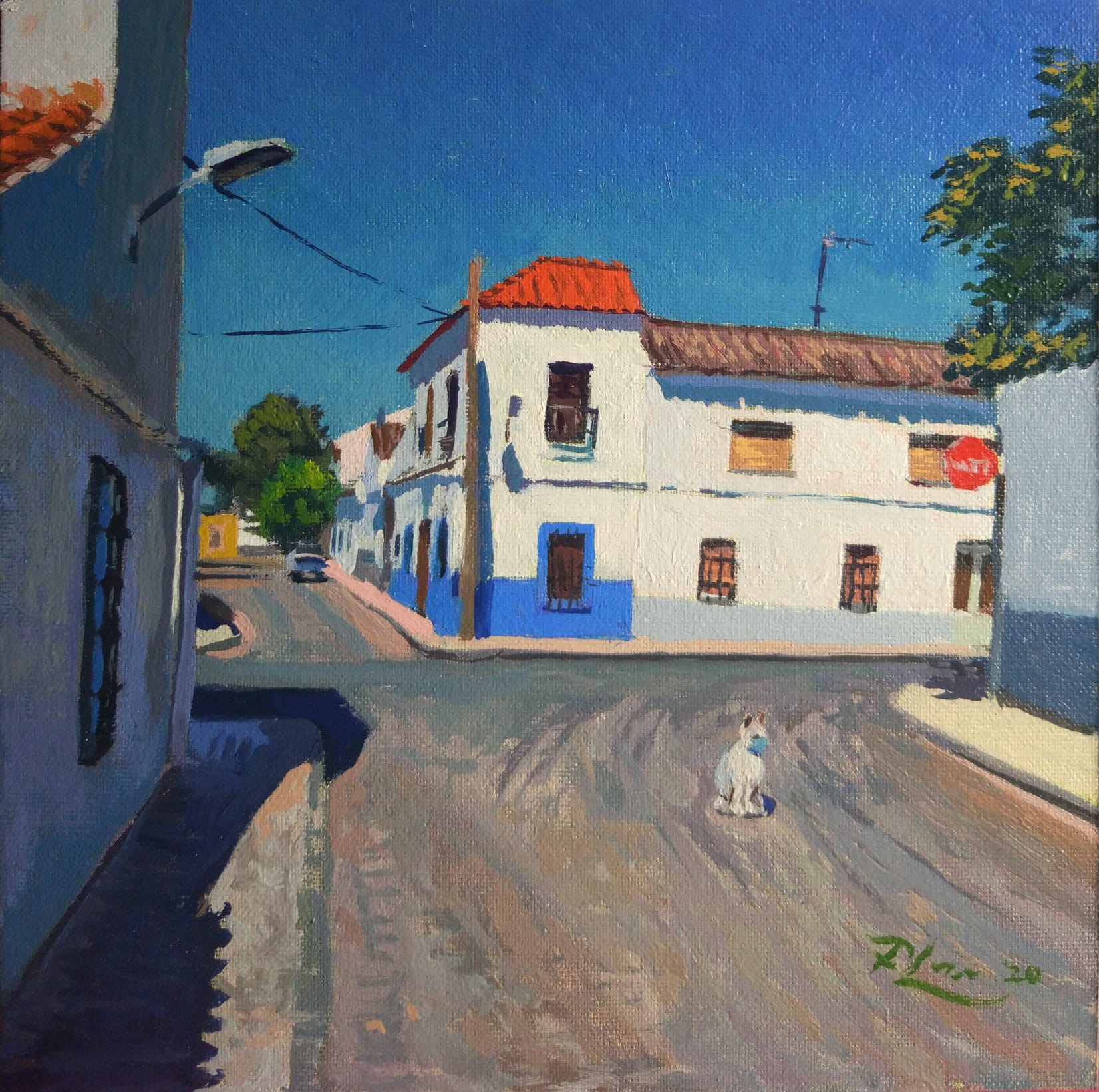 Pulsa para ampliar Manuel Plaza Trenado. Óleo sobre tela 20x20