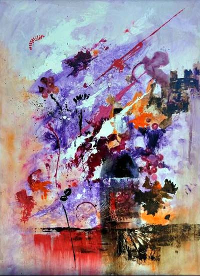 Pulsa para ampliar 26 de Septiembre El color del ribete Concurso de Pintura Rápida Abstracta del Centro del Vino y Flamenco de Huétor Vega