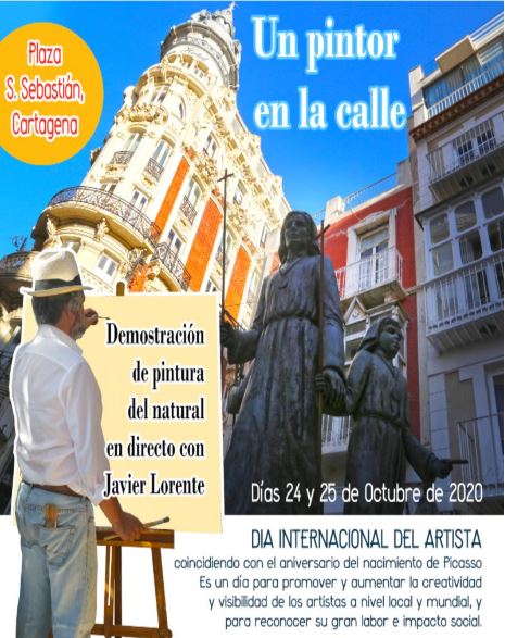 Ayuntamiento de Cartagena: UN PINTOR EN LA CALLE