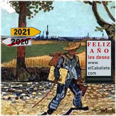 FELIZ AÑO les desea www.elCaballete.com