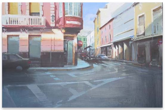 4º Premio del III CERTAMEN DE PINTURA RÁPIDA ‘MASCASTILLALAMANCHA’ Quintanar de la Orden 
