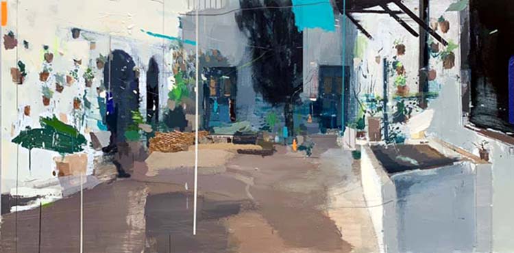 Pulsa para ampliar Certamen de pintura rápida Fundación Viana Córdoba y sus patios. 1º premio 26 de septiembre 2020
