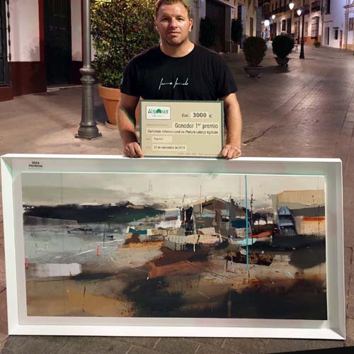 Pulsa para ampliar II Certamen de Pintura rápida Lebrija Agrícola. 1º premio 21 de septiembre 2019