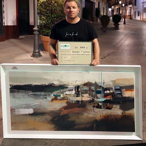 II Certamen de Pintura rápida Lebrija Agrícola. 1º premio 21 de septiembre 2019