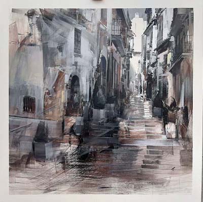Pulsa para ampliar 2° Premio en el V Concurso de Pintura de Calp 24 octubre 2020