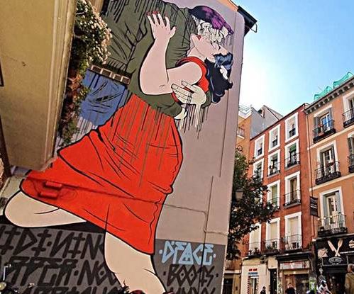 Mural de D*Face (Gran Bretaña) - Urvanity Art 2020