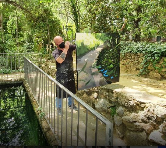 2º premio Ángel Peñuela una vez finalizado el trabajo