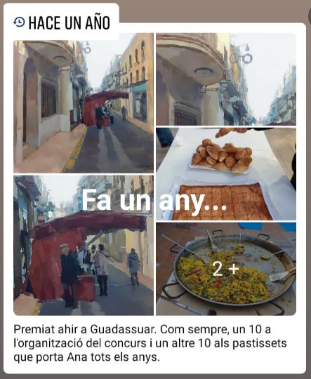 Premiado en el Concurso de Pintura Rápida de Guadassuar