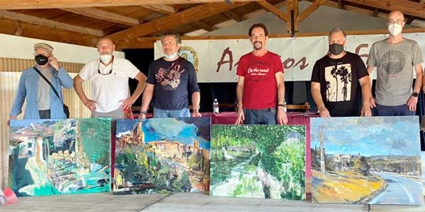Pulsa para ampliar Premiados del XXXIV Concurso Nacional de Pintura Rápida ‘Ciudad de Frías’