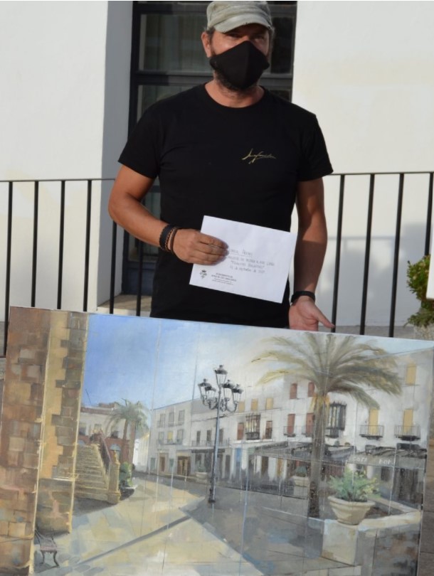 Pulsa para ampliar Entrega del primer premio de 1.800 € a Francisco Javier Fernández Carretero