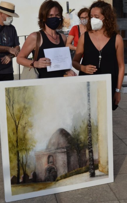 Pulsa para ampliar Entrega del segundo premio de 1.300 € a Cristina Díaz García