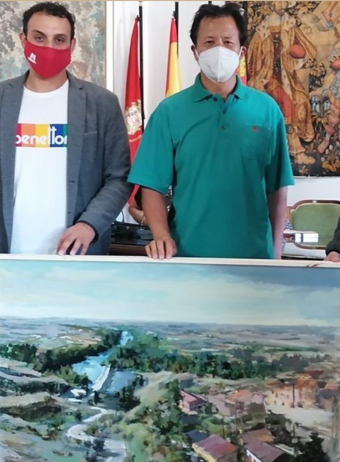 Pulsa para ampliar Entrega del 1º premio a Jinzhong Rao