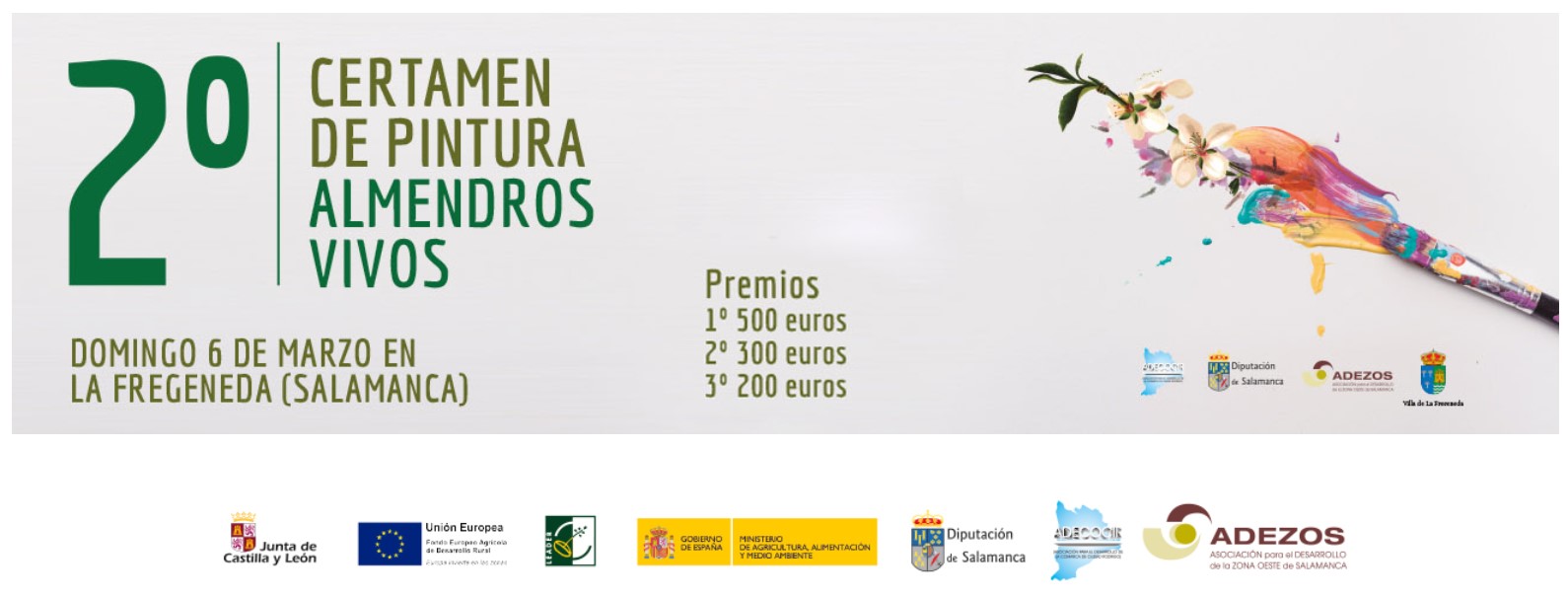 II Certamen de Pintura al Aire Libre ‘Almendros Vivos’ en el día y las horas anunciadas, el domingo 6 de marzo,