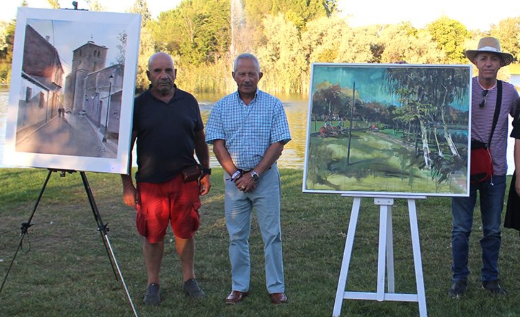 2º premio, Segismundo Fernández y 1º premio Severiano Monge