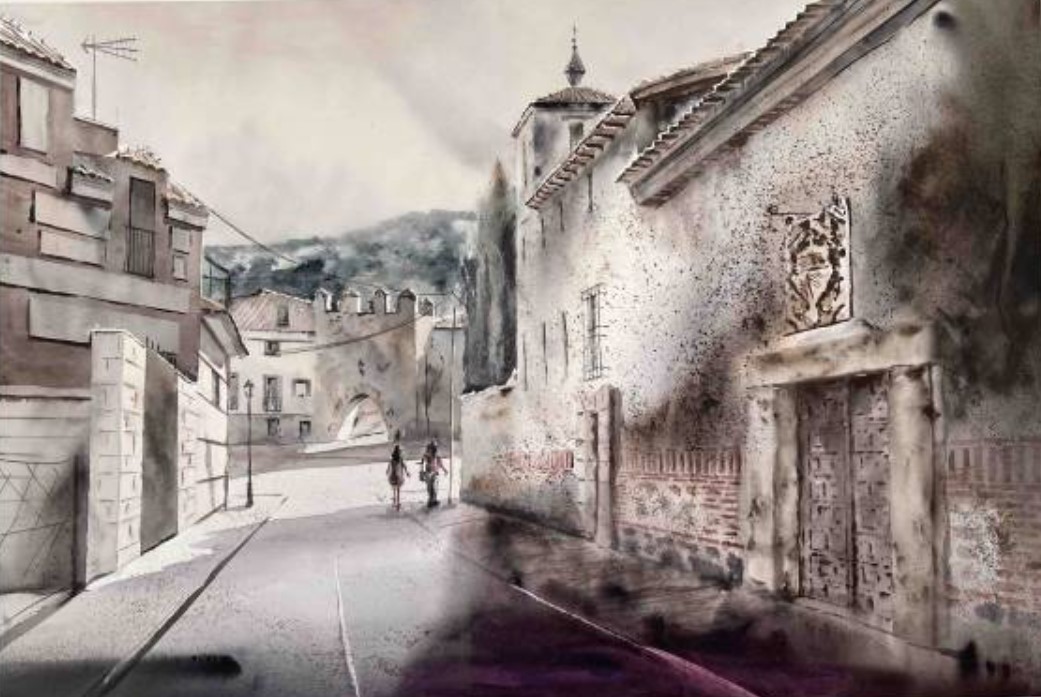 Pulsa para ampliar 1º premio La calle Santa Beatriz de Silva