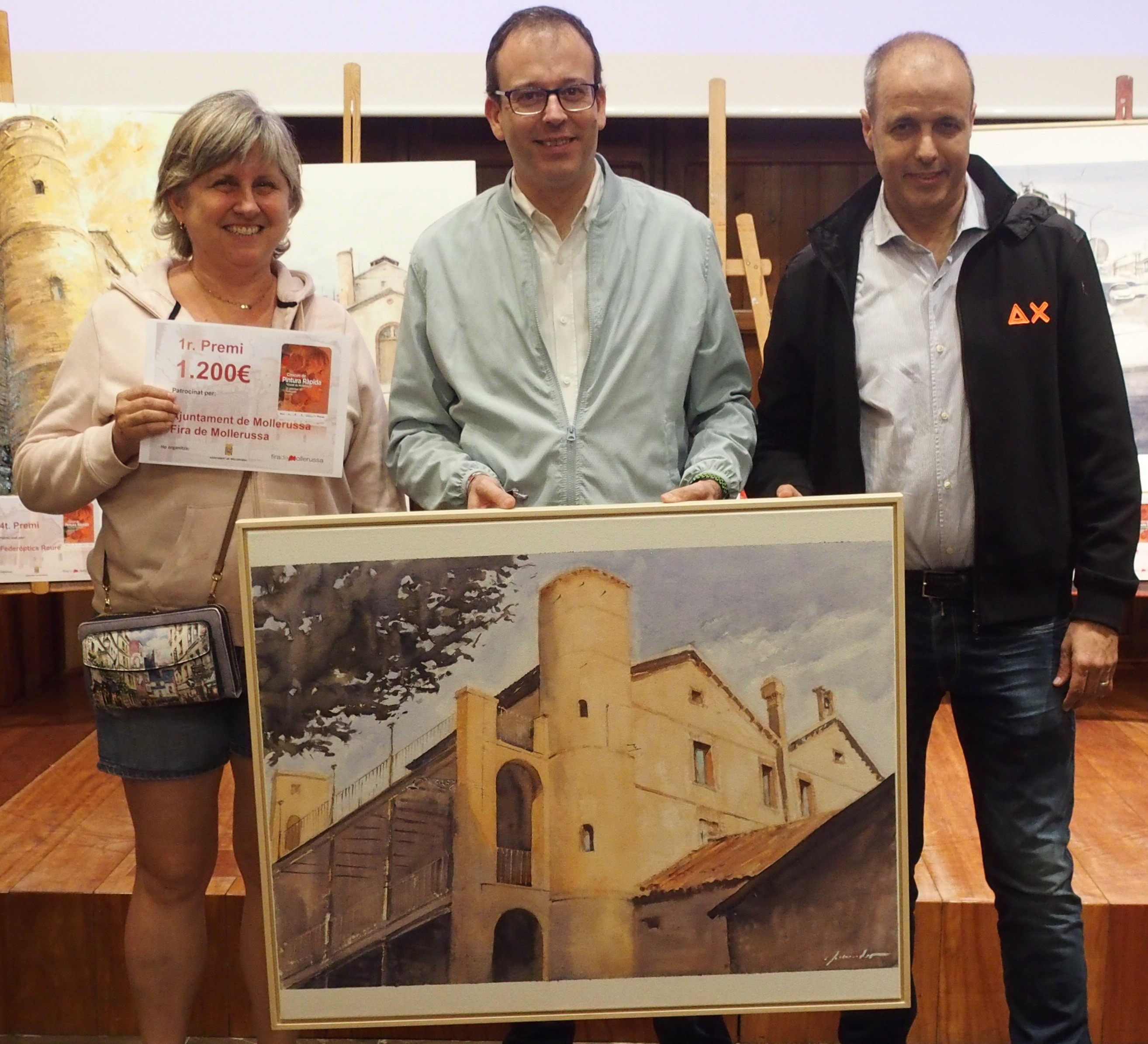 Pulsa para ampliar La ganadora del primer premio ....