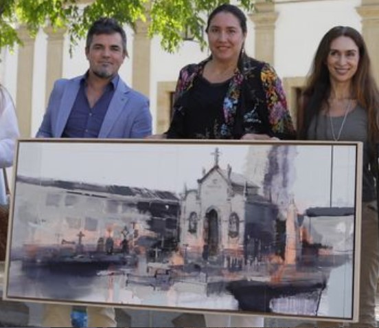 Pulsa para ampliar María Luisa Gómez Presidenta de Cecosam en la entrega de los premios