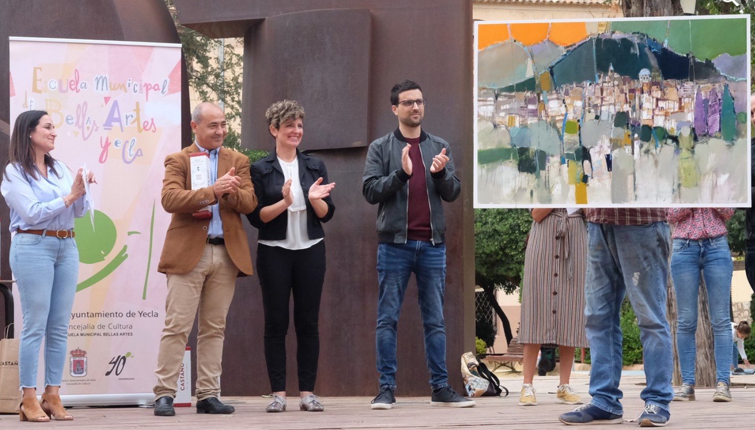 Pulsa para ampliar Entrega del 7º Premio YeclaGrafic